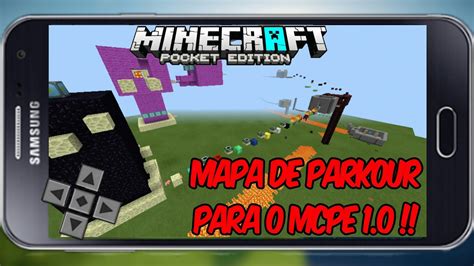 Download Mapa De Parkour Para O Minecraft Pe 1 0 Youtube