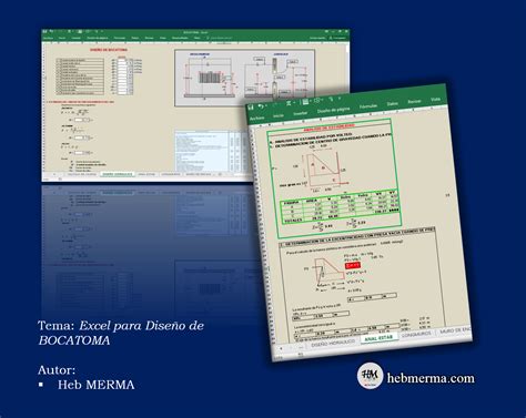 Excel para Diseño de Bocatoma Heb MERMA