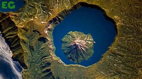 10 Stunning Volcanoes Inside Lakes Caldera YouTube