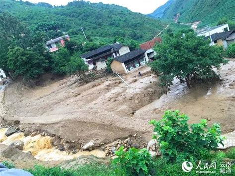 云南保山突发山洪泥石流 1人失联（图）凤凰网资讯凤凰网