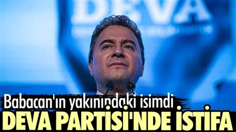 Ali Babacan N Yak N Ndaki Isim Birol Aydemir Deva Partisi Ndeki