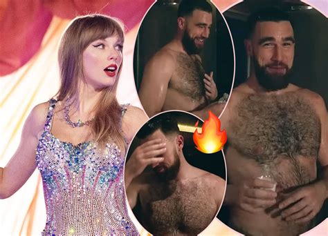 Taylor Swift Fans Go Nuts Over Video Of Travis Kelce Shirtless In A Towel Coasttribune