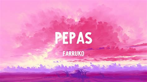 Farruko Pepas Lyrics Youtube