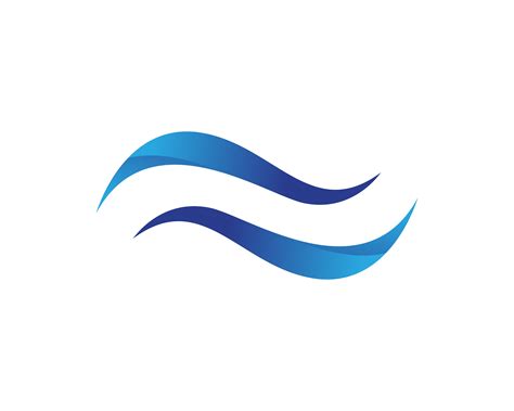 Water Wave symbol and icon Logo Template 607174 Vector Art at Vecteezy