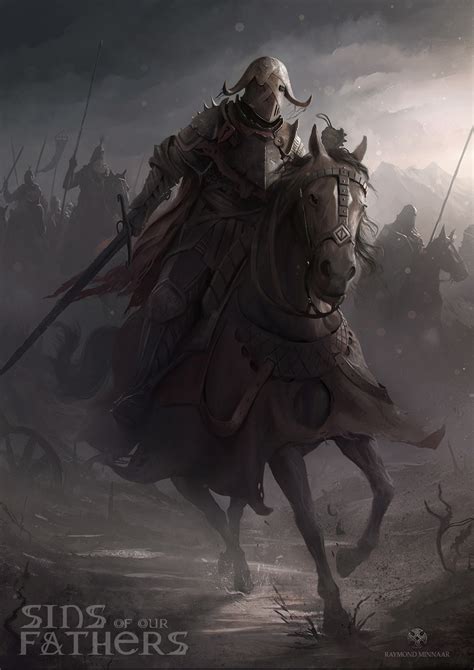 Artstation Black Riders Raymond Minnaar