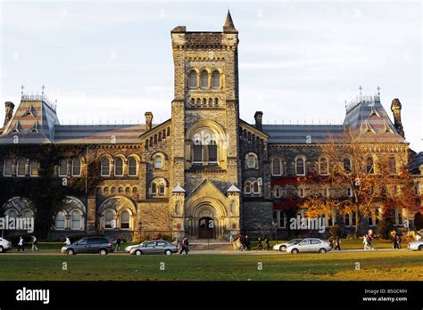 University College At University Of Toronto Stock Photo Alamy