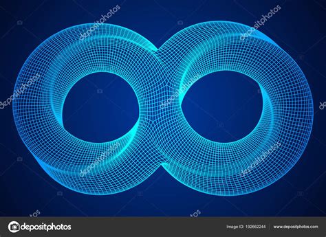 Mobius Strip Ring Infinity Sacred Geometry Stock Vector By ©newb1 192662244