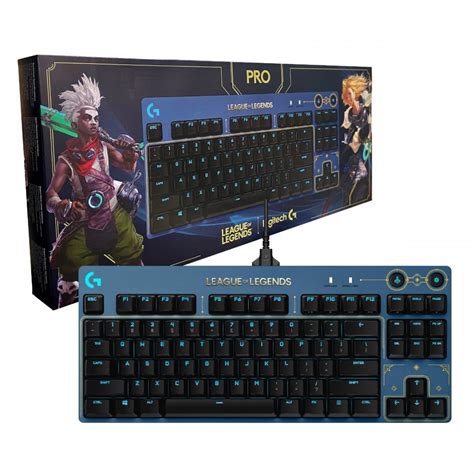 Teclado Gaming Logitech G Pro League Of Legends Lol Viva Digital Pc