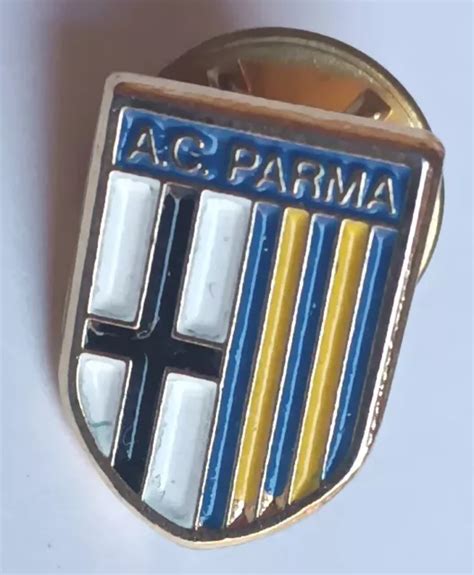 Spilla Pins Distintivo Stemma Simbolo Badge Logo Crest Club Ac Parma