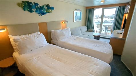 Royal Caribbean Allure of the Seas Ocean View Balcony Cabin Tour