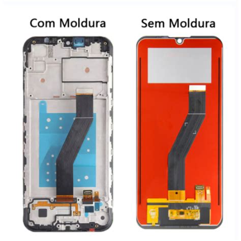 Tela Frontal Display Touch Lcd Moto E6s E6i Xt2053 2 Xt2053 Novo A