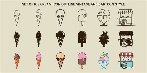 Vintage Ice Cream Vector Art Icons And Graphics For Free Download