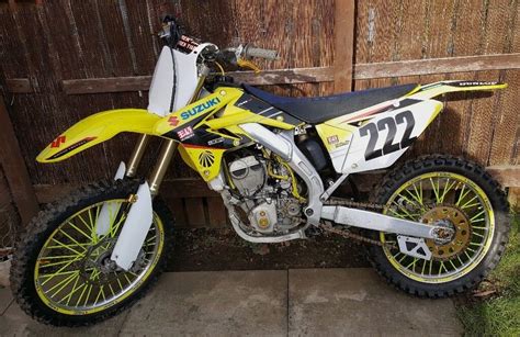 2008 Suzuki Rmz 250 Off Road Motocross Bike Kxf Crf Yzf Ktm In Newark