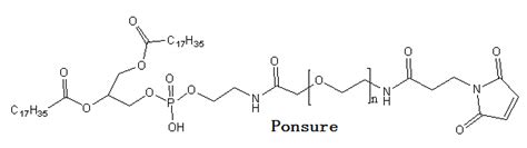 磷脂PEG马来酰亚胺 DSPE PEG MAL MW2000 Ponsure