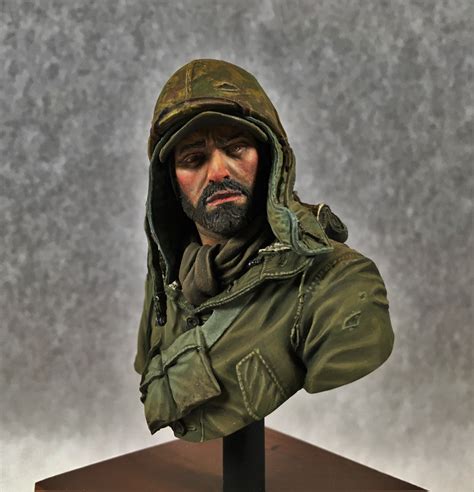 Frozen Chosin Marine By Rick Keasey Putty Paint