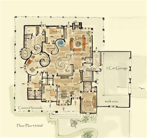 Artistic House Plan Unique House Plans Exclusive Collection