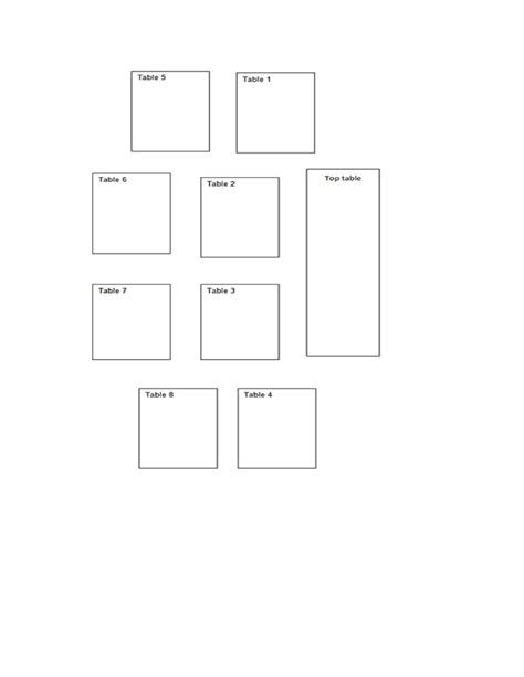 40+ Great Seating Chart Templates (Wedding, Classroom + more)