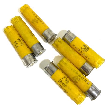 Yellow Shotgun Shells Federal 20 Gauge Hulls Empty Used Fired 20Ga ...