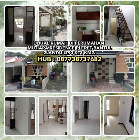 Dijual Rumah 2 Lantai Di Perumahan Mutiara Residence Pleret Bantul