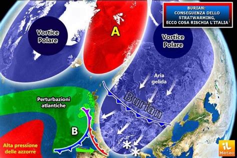 Meteo In Arrivo Burian E Gelo Polare Improvviso Riscaldamento Della