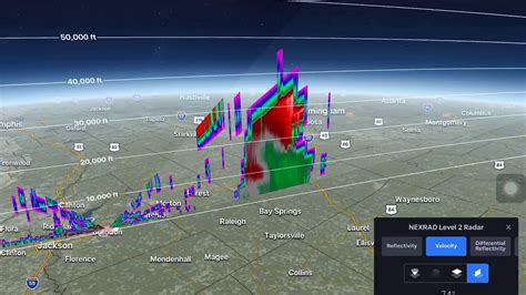 Weather Labs D Radar Analyzing Radar Data No Sound Youtube