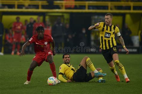 The Match Of Bundesliga Borussia Dortmund Vs Rb Leipzig At Signal Iduna