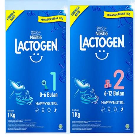 Jual Susu Lactogen 1 2 1kg Exp September 2023 Shopee Indonesia