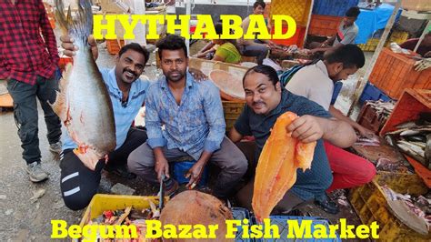 Begum Bazar Fish Market Hyderabad Wft Vlog Youtube