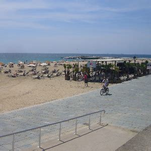 Bogatell Beach Accessible Ramp - Disabled Accessible Travel