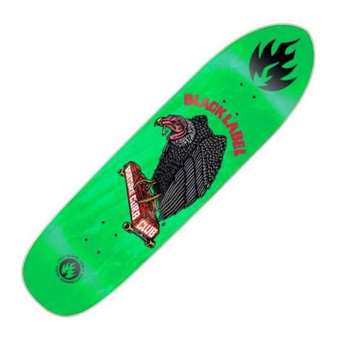 Black Label Skateboards Black Label Vulture Curb Club Skateboard Deck 8