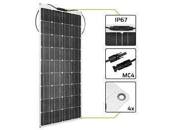 Revolt Solaranlagen Set MPPT Laderegler 4x 100W Solarmodul 2 LiFePo4