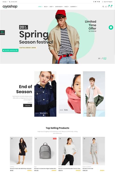 Ciyashop Multipurpose Woocommerce Theme Woocommerce Themes