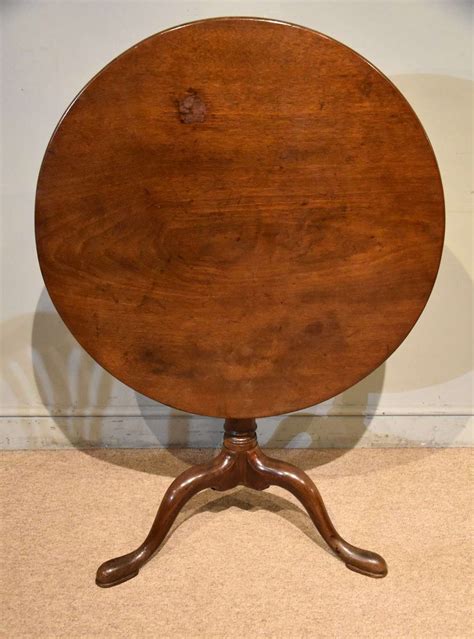 George Iii Mahogany Tripod Table