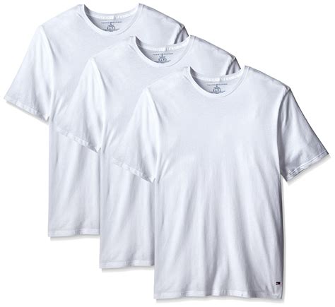 Tommy Hilfiger Undershirts 3 Pack Cotton Classics Crew Neck T Shirt In