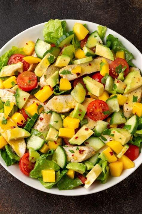 15 Simple Mango Salad Recipes We Love Insanely Good