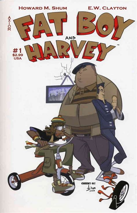 Fat Boy And Harvey 1 Vf Axiom Comic Book