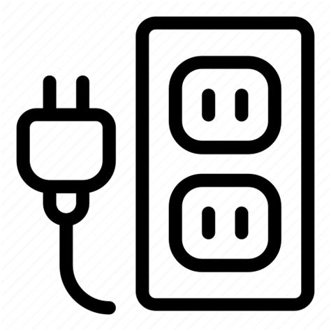 Electric Outlet Plug Socket Technology Icon Download On Iconfinder