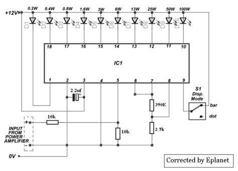 Lm324 Ic Vu Meter Circuit Diagram 8 Led Vu Meter Circuit Usi