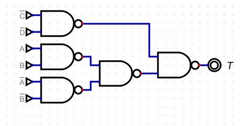 homework - Minimizing logic expression for two-input NAND gate implementation - Electrical ...