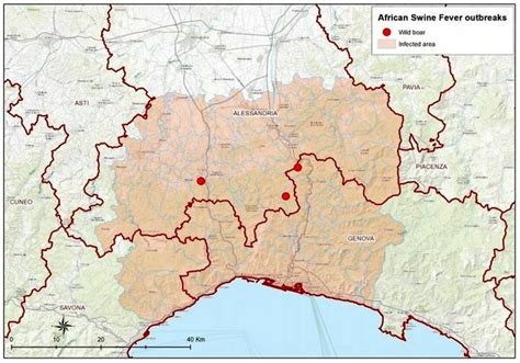 Peste Suina Ordinanza Divieti E Zona Rossa Elenco Comuni In Area