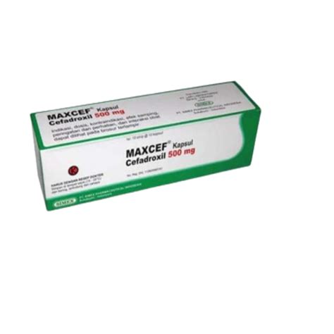 Maxcef 500 Mg 10 Tablet Alodokter Shop