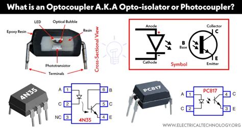 What Is An Optocoupler A K A Opto Isolator Or Photocoupler