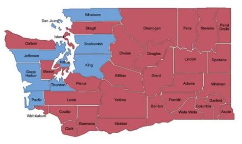 Eastern Washington’s Red Counties Overwhelmed By Blue Nw News Network