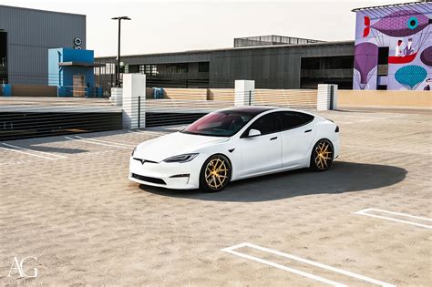 Ag Luxury Wheels Tesla Model S Plaid Agl75 Forged Wheels