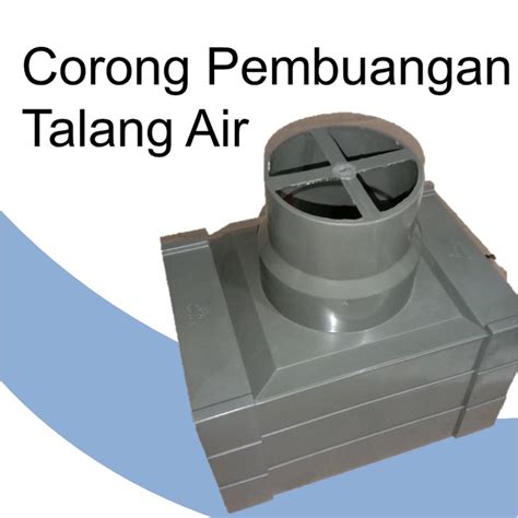 Jual Corong Talang Air PVC Kotak 4 Abu Abu Corong Talang Kotak Pvc