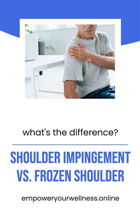 Frozen Shoulder Vs Impingement Everything You Need To Know