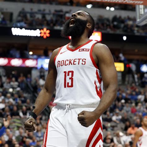 James Harden Rockets Earn 8th Straight Victory With Win Vs Luka Doncic Mavs News Scores