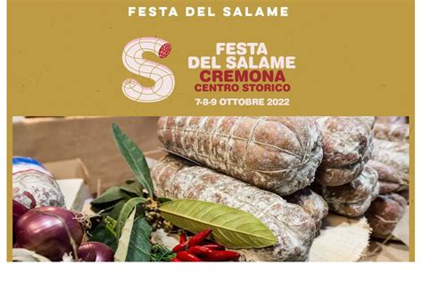 La Festa Del Salame Torna A Cremona Food