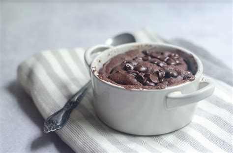 Double Chocolate Chip Mug Cake Keto Paleo The Harvest Skillet