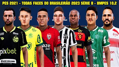 PES 2021 TODAS FACES DO CAMPEONATO BRASILEIRO SÉRIE B 2023 NO PATCH